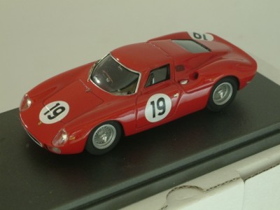 Ferrari 275 / 250 LM Ch 5843 Essais 24 Hrs Le Mans 1964 #19 L. Scarfiotti / L. Bianchi - Sefac Team - Built 1:43